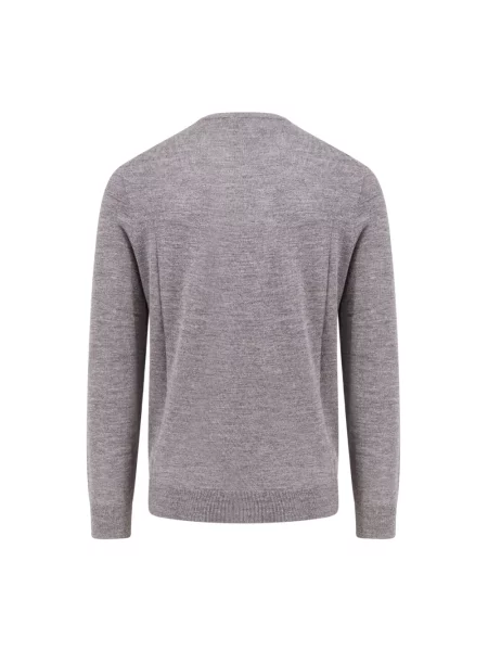 Sweter Ralph Lauren wełniany szary
