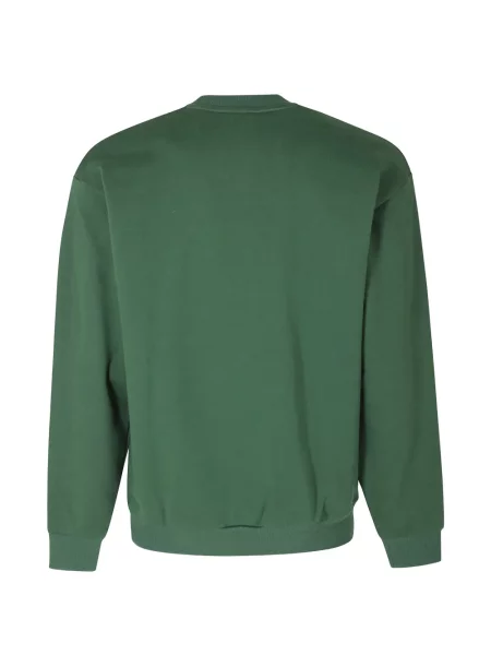 Pulover Lacoste cu autograf verde
