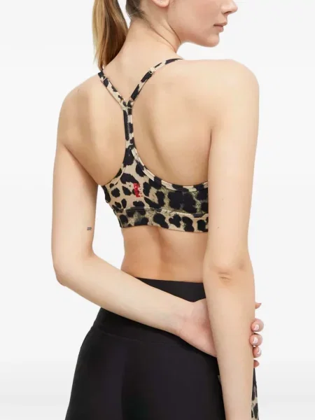 Sutien sport P.e Nation cu imagine cu model leopard