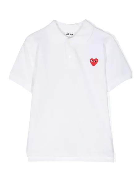 Dětské tričko Comme Des Garçons Play bílé