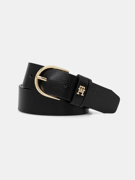 Кожен Tommy Hilfiger черно