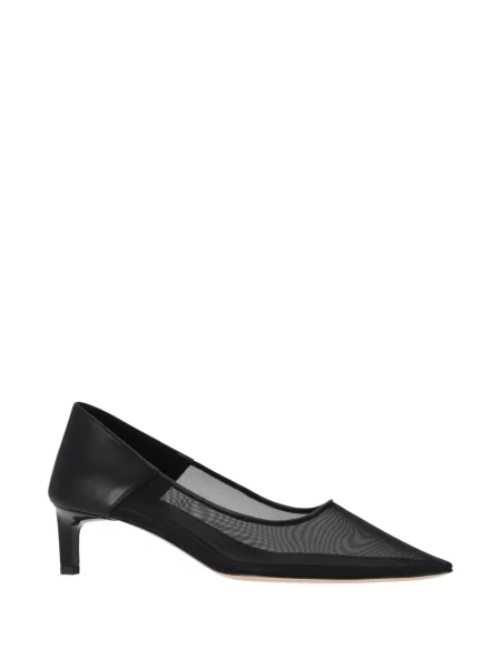 Pantofi cu toc Dear Frances plasă negru