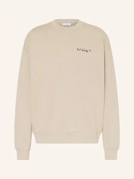 Off-White Bluza beige biała