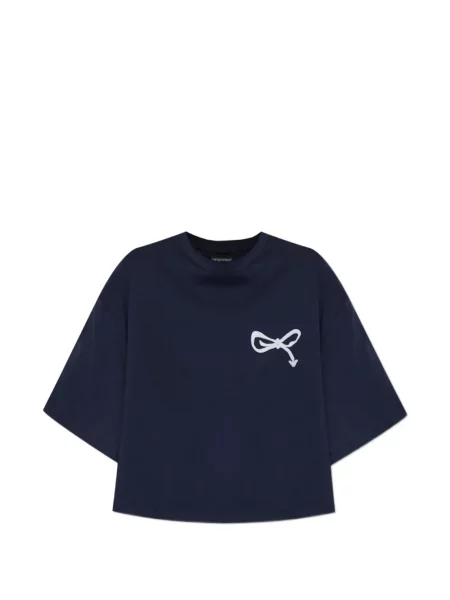 Tricou Emporio Armani cu funde albastru