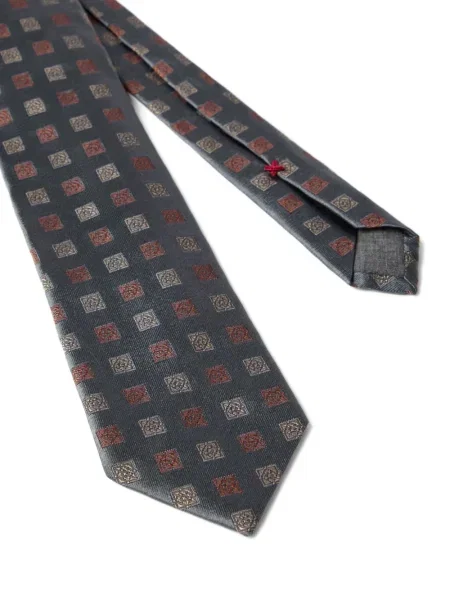 Cravată Brunello Cucinelli gri