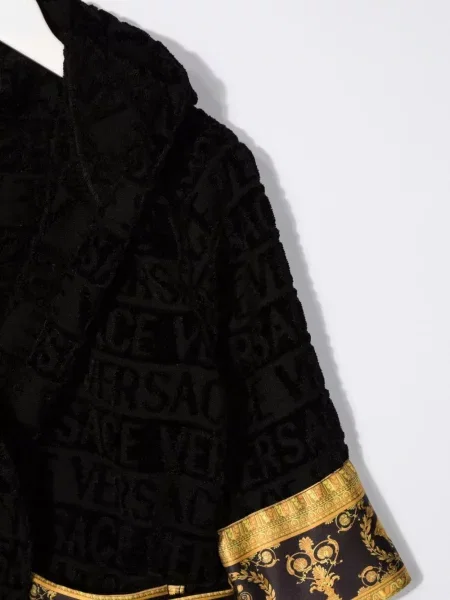 Халат Versace черно