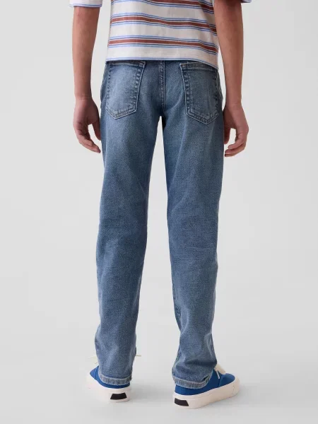 Pantaloni copii Gap albastru