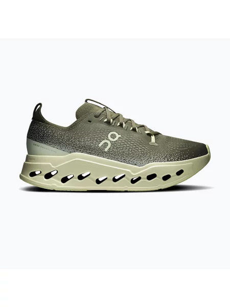 Încălțăminte de alergare pentru bărbați On Cloudsurfer Max Wide olive/seedling măslin