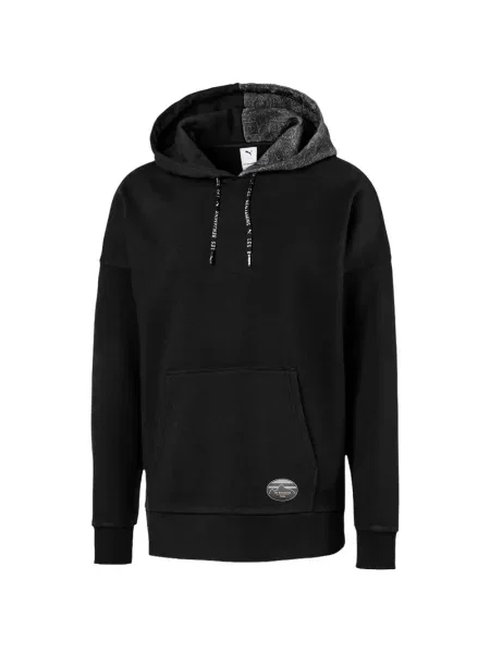 Hanorac cu glugă Puma negru