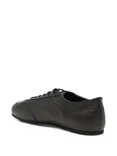 Sneakerși Common Projects din piele maro