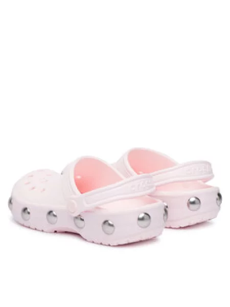 Crocs Natikači Classic Big Studded Clog Svetlo rožnata