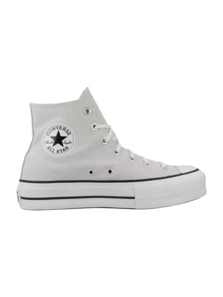 Pantofi Converse cu platformă gri