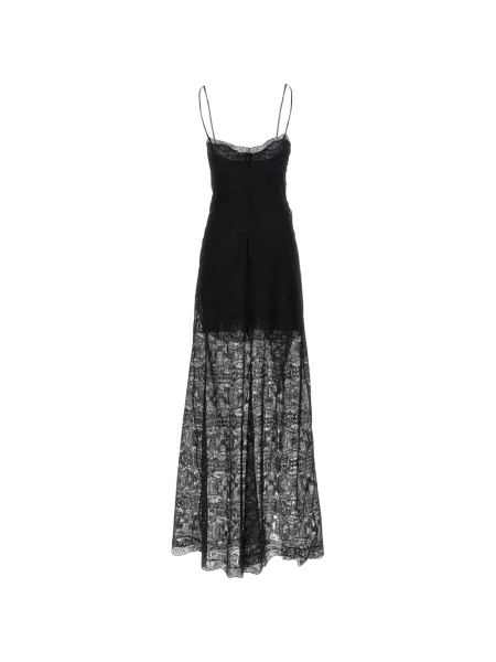 Rochie midi Ermanno Scervino drapată negru