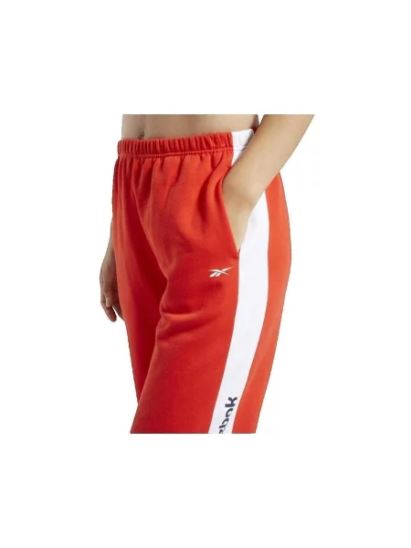 Pantaloni de trening Reebok Sport roșu