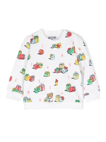 Bluza dziecięca Moschino biała