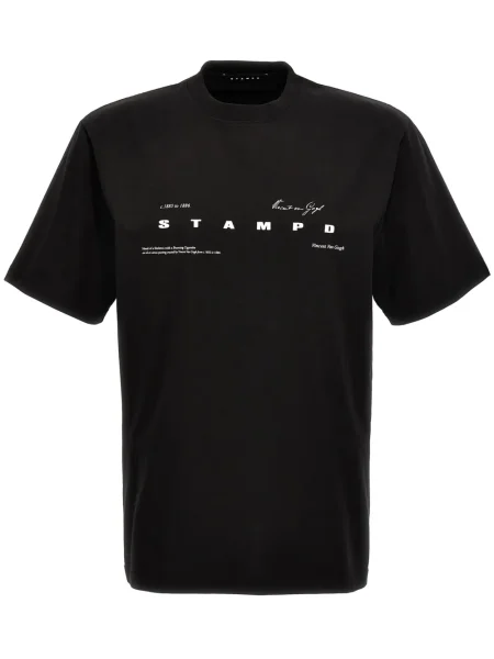 Тениска Stampd черно