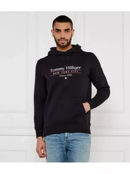 Tommy Hilfiger Pulóver fekete