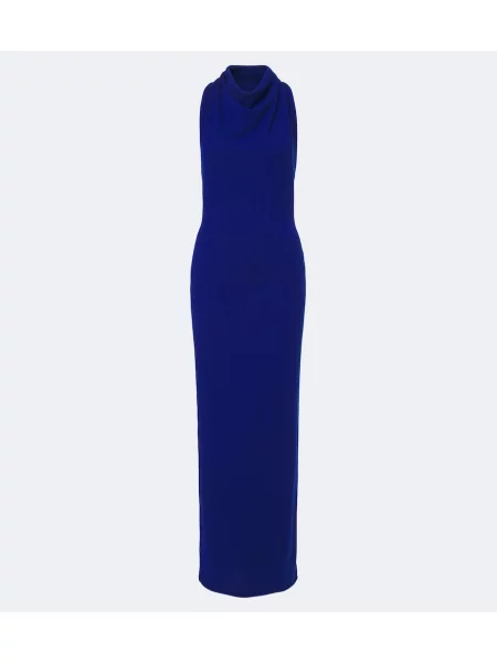 Rochie Givenchy drapată albastru