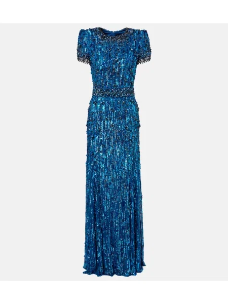 Rochie Jenny Packham albastru