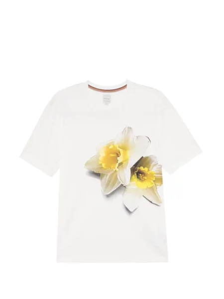 Tricou Paul Smith cu imagine alb