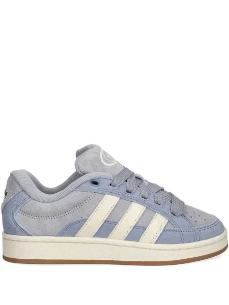 Ριγέ μισό φερμουάρ sneakers Adidas EQT σουέντ μαύρο