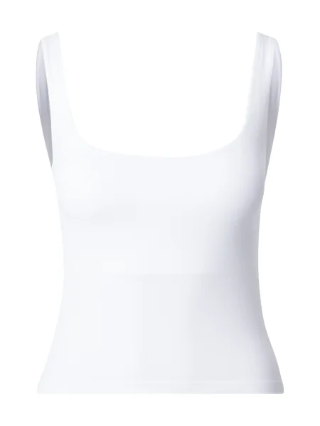 ICANIWILL Športni top Smooth srebrna bela