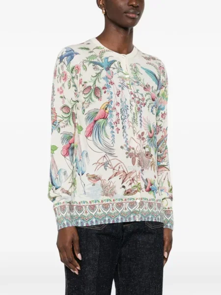 Cardigan Etro cu model floral