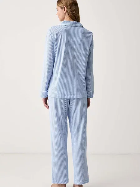 Lauren Ralph Lauren pyžamo dámske modrá