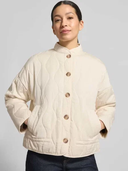 Kurtka pikowana z Mieszanka lyocellu i bawełny ze Stójka Jake*s Casual