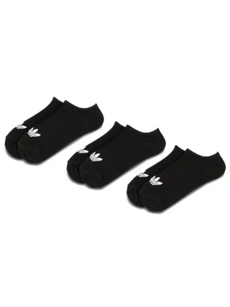 Adidas Ponožky Trefoil Liner černé