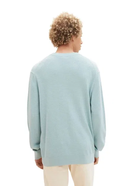 TOM TAILOR Pulover deschis verde