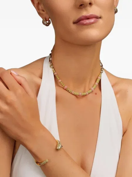Колие Nialaya Jewelry розово