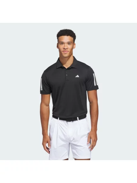 Pruhované polotričko Adidas černé