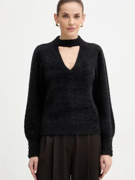 Guess pulover YUKI negru