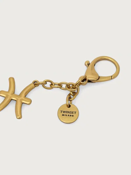 Twinset obesek za ključe kovinski Pisces