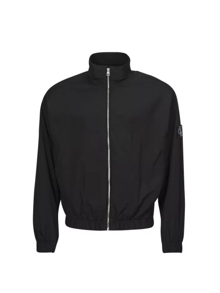 Casual džínová bunda Calvin Klein Jeans černá