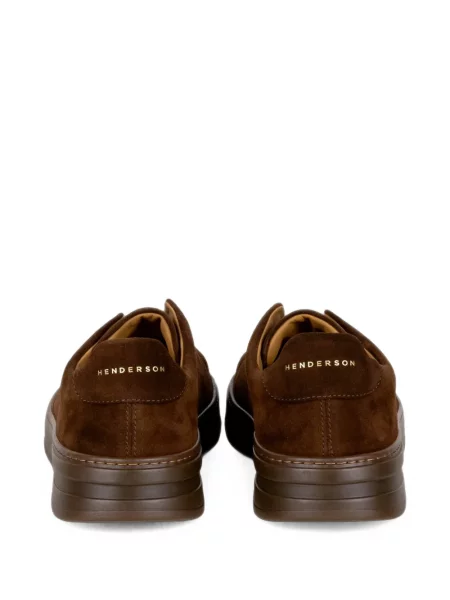 Велурени slip-on маратонки Henderson Baracco кафяво