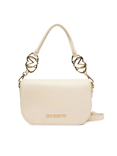 Táska LOVE MOSCHINO bézs