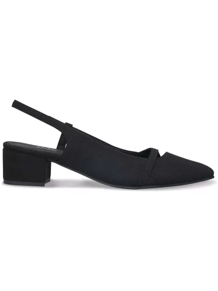 Pantofi Nae Vegan Shoes cu toc jos negru