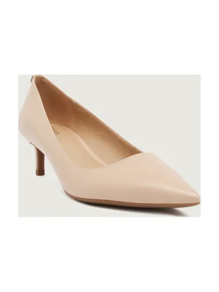 Pantofi Michael Kors din piele bej