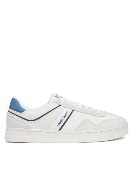 Sneakersy Tommy Jeans The Greenwich Leather bílá