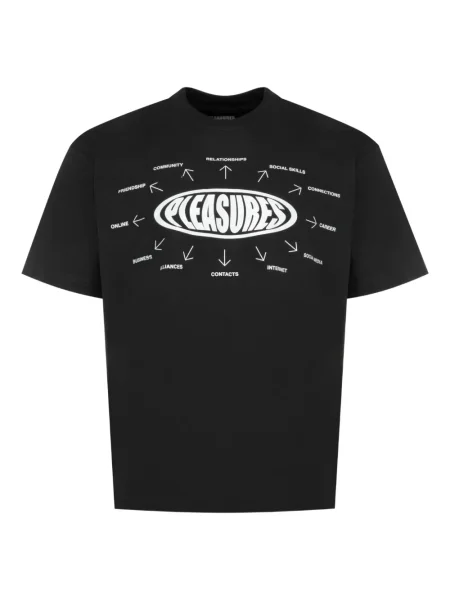 Tricou Pleasures cu autograf negru