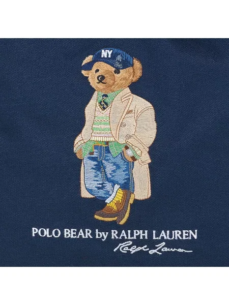 Kabelka Polo Ralph Lauren Tmavomodrá modrá