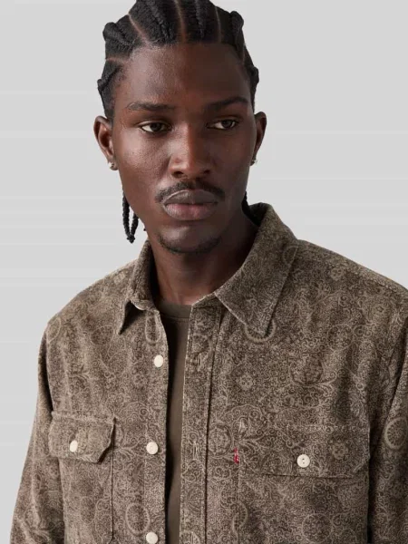Koszula casualowa o kroju regular fit z detalem z logo Levi's