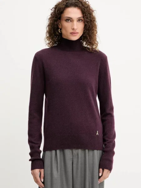 Volnen pulover Patrizia Pepe bordo