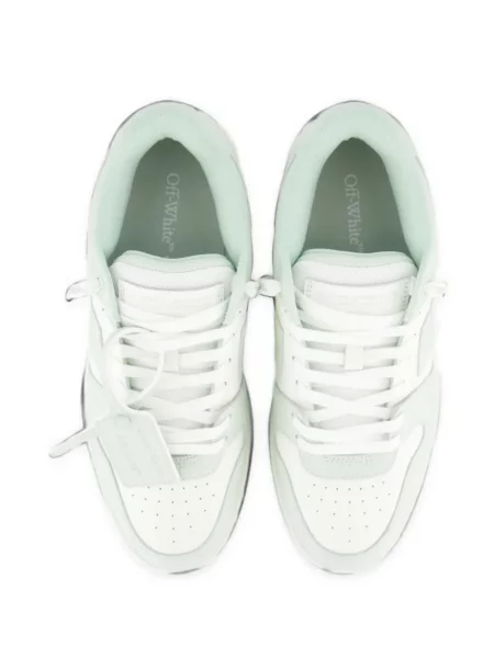 Sneakerși Off-white business alb