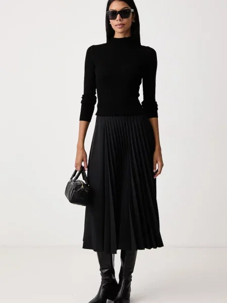 Pulover Twinset de lână negru