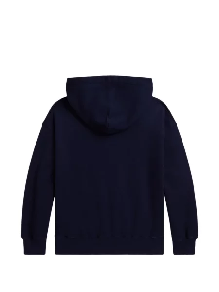Bluza z kapturem dziecięca Polo Ralph Lauren niebieska