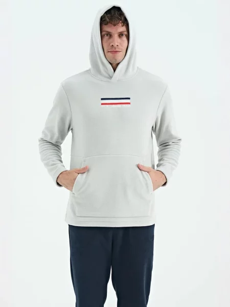 Tommy Life Majica svetlo siva