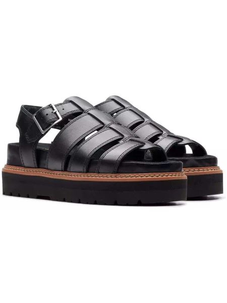 Sandále Clarks čierna